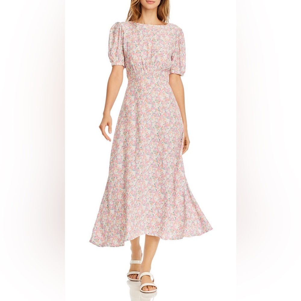 Faithfull the Brand Beline Floral Print Dress